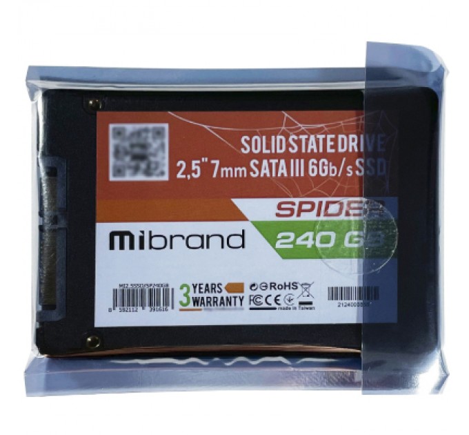 Mibrand Накопичувач SSD 2.5" 240GB Mibrand (MI2.5SSD/SP240GBST)
