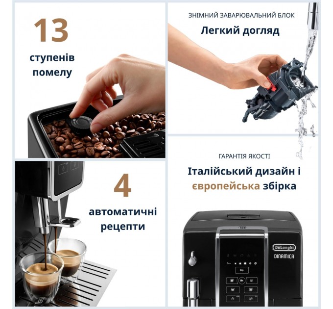 Кавомашина DeLonghi ECAM 353.15 B