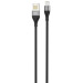 XO Дата кабель USB 2.0 AM to Lightning 1.0m 2.4A double-side grey XO (NB188-L-1-GR)