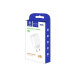 Denmen Зарядний пристрій Denmen USB-C PD20W 3.6A white (DM-DC06-WH)