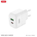 XO Зарядний пристрій XO 1xUSB QC3.0 + 1xUSB-C PD20W (XO-QC37)