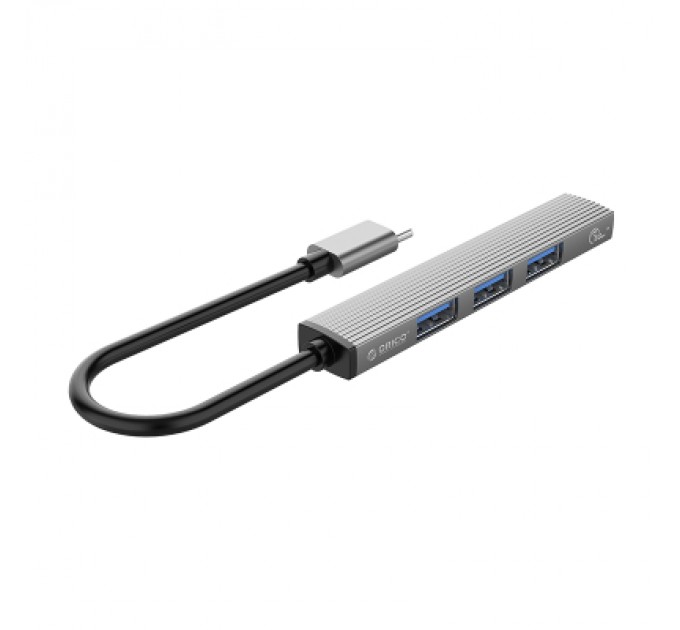 Концентратор Orico Type-C to USB3.0, 3xUSB2.0 (AH-13-GY-BP) (CA913534)