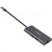 PowerPlant Концентратор PowerPlant USB-C to 2xUSB 3.0, 1xUSB 2.0, 1xType-C (PD), HDMI, SD, RJ45 (CA913497)