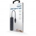 Gembird Концентратор Gembird USB-C 4 ports USB 2.0 black (UHB-CM-U2P4-01)
