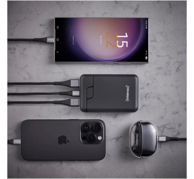 Батарея універсальна Intenso B10000 10000mAh Black (7320530)