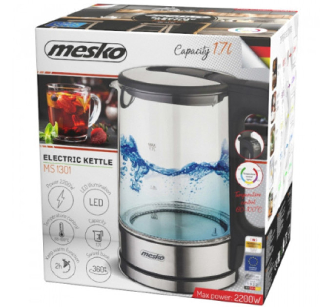 Mesko Електрочайник Mesko MS 1301 black