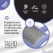 Гребінець для тварин Tauro Pro Line teeth 20 мм фіолетовий (TPLY63479)