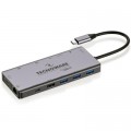 TECNOWARE Порт-реплікатор TECNOWARE Dock Station USB TYPE-C 13 in 1 Adapter HUB (FHUB17692)