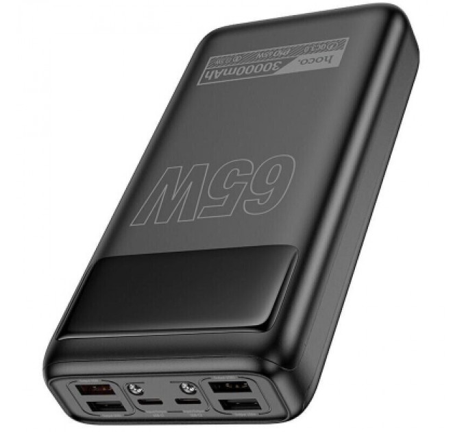 Батарея універсальна HOCO 30000mAh Apollo PD/65W QC/3.0 Black (DB81 / 714720)