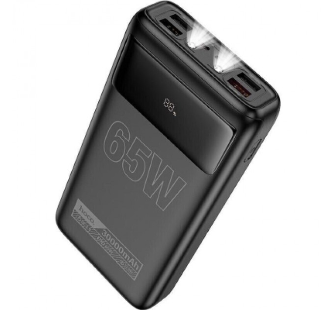 Батарея універсальна HOCO 30000mAh Apollo PD/65W QC/3.0 Black (DB81 / 714720)