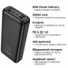 Батарея універсальна HOCO 30000mAh Apollo PD/65W QC/3.0 Black (DB81 / 714720)
