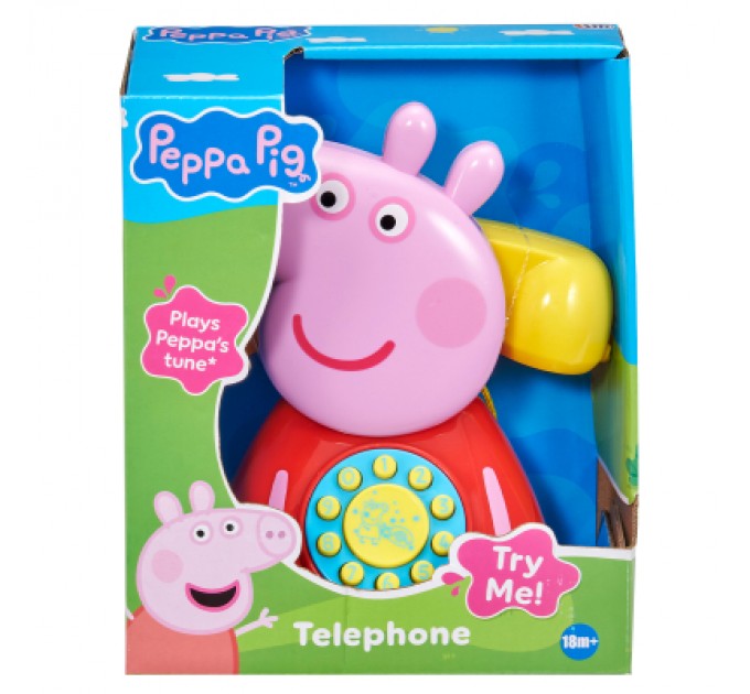 Розвиваюча іграшка Peppa Pig каталка Телефон Пеппи (1684687)