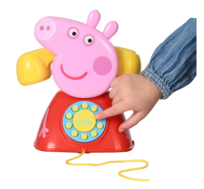 Розвиваюча іграшка Peppa Pig каталка Телефон Пеппи (1684687)