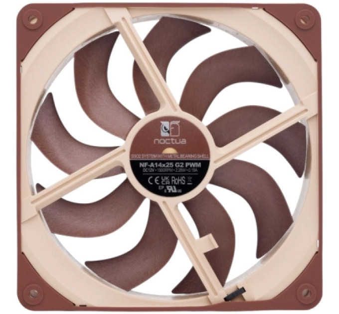Noctua Кулер до корпусу Noctua NF-A14x25 G2 PWM