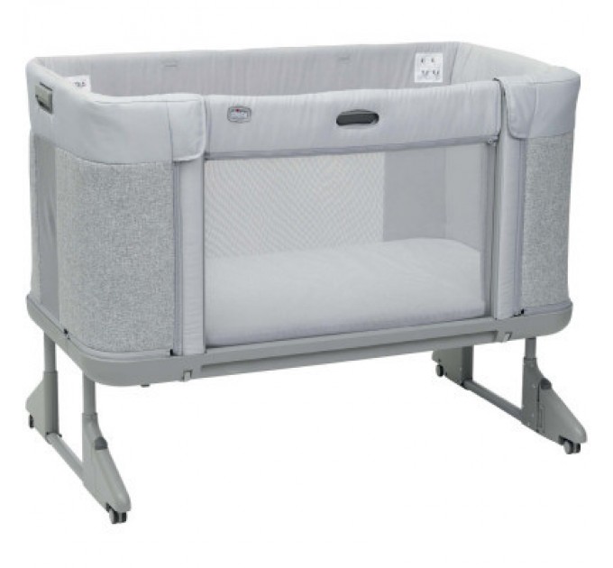 Ліжечко Chicco Next2Me Forever 3 в 1 Сіре (79650.61)