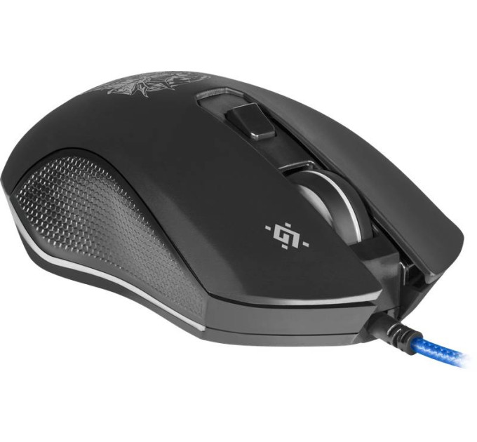 Defender Мишка Defender Sleipnir GM-927 USB Black+ Килимок (52927)