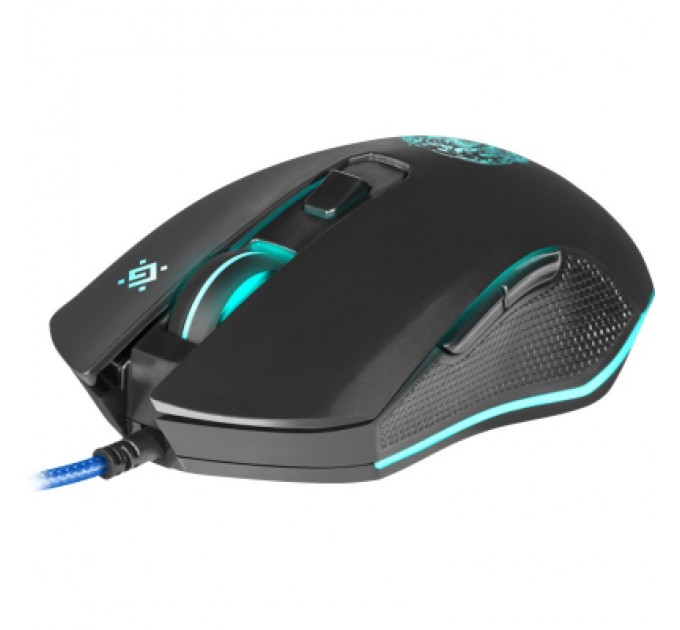 Defender Мишка Defender Sleipnir GM-927 USB Black+ Килимок (52927)
