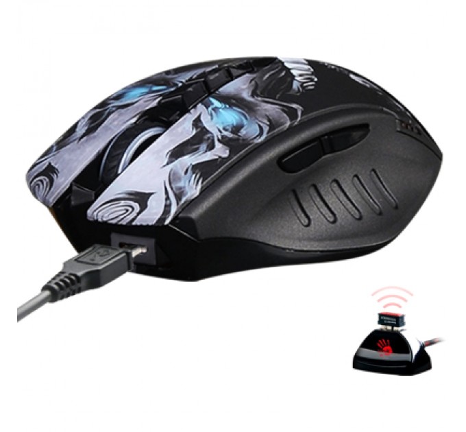 A4Tech Мишка A4Tech Bloody R80 Plus Wireless Skull (Bloody R80 Plus Skull)