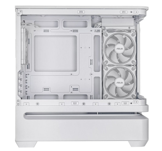 ASUS Корпус Asus Prime AP202 ARGB Tempered Glass White без БЖ (90DC00P3-B19000)