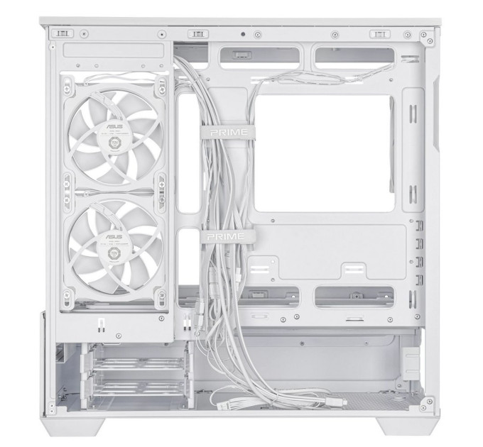 ASUS Корпус Asus Prime AP202 ARGB Tempered Glass White без БЖ (90DC00P3-B19000)
