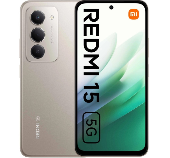 Xiaomi_ Смартфон Xiaomi Redmi 15 5G 4/128GB Titan Gray_EU