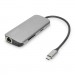 Digitus Концентратор Digitus USB-C 8 Port (DA-70884)