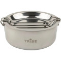 Tribe Набір туристичного посуду Tribe Tourist Set 1,2 л сталевий (T-FG-0008-metal)