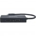 Intracom Концентратор Intracom USB3.1 Type-C to HDMI/DVI-I/VGA Black Manhattan (152983)