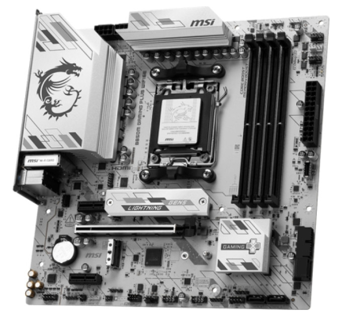 MSI Материнська плата MSI B850M GAMING PLUS WIFI6E