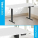 OfficePro Комп'ютерний стіл OfficePro ODE1670WB White/Black (ODE1670WB)