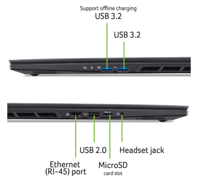 Acer Ноутбук Acer Nitro 16S AN16S-61 (NH.QXKEU.004)