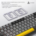 Ajazz Клавіатура Ajazz AK820 MAX Magnetic Switch RGB USB Black (AK820MAX-WM-BGY)