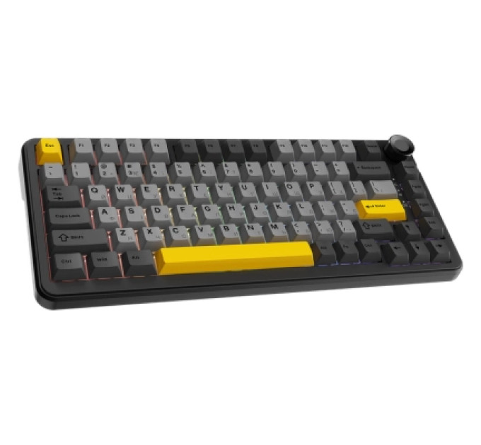 Ajazz Клавіатура Ajazz AK820 MAX PLUS Daydream Switch RGB Wireless/Bluetooth/USB Black (AK820MAX-DD-BGY)