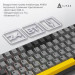 Ajazz Клавіатура Ajazz AK820 MAX PLUS Daydream Switch RGB Wireless/Bluetooth/USB Black (AK820MAX-DD-BGY)