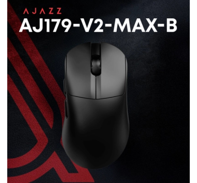 Ajazz Мишка Ajazz AJ179 V2 MAX Wireless/Bluetooth/USB Black (AJ179-V2-MAX-B)