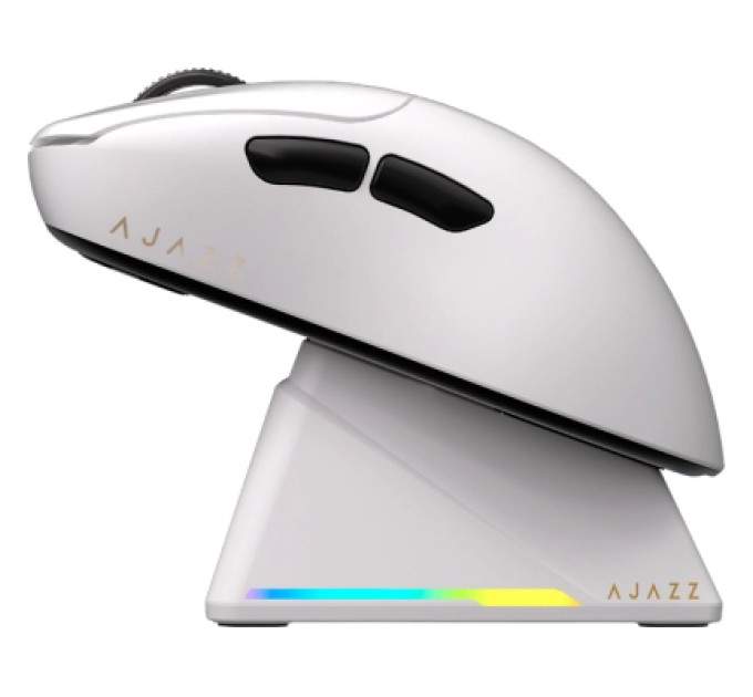 Ajazz Мишка Ajazz AJ179PRO Wireless/Bluetooth/USB Charging Dock White (AJ179-PRO-W)