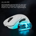 Ajazz Мишка Ajazz AJ179PRO Wireless/Bluetooth/USB Charging Dock White (AJ179-PRO-W)