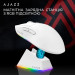 Ajazz Мишка Ajazz AJ139 V2 MC Wireless/Bluetooth/USB White (AJ139-V2-MC-W)