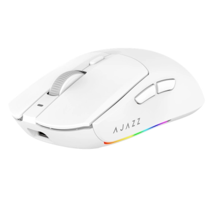 Ajazz Мишка Ajazz AJ139 V2 MC Wireless/Bluetooth/USB White (AJ139-V2-MC-W)