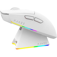 Мишка Ajazz AJ139 V2 MC Wireless/Bluetooth/USB White (AJ139-V2-MC-W)