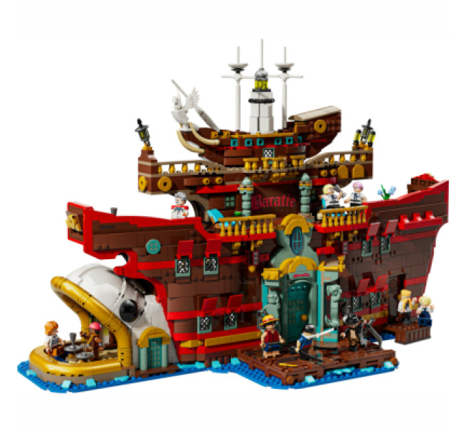 LEGO Конструктор LEGO One Piece Плавучий ресторан «Бараті» (75640-)