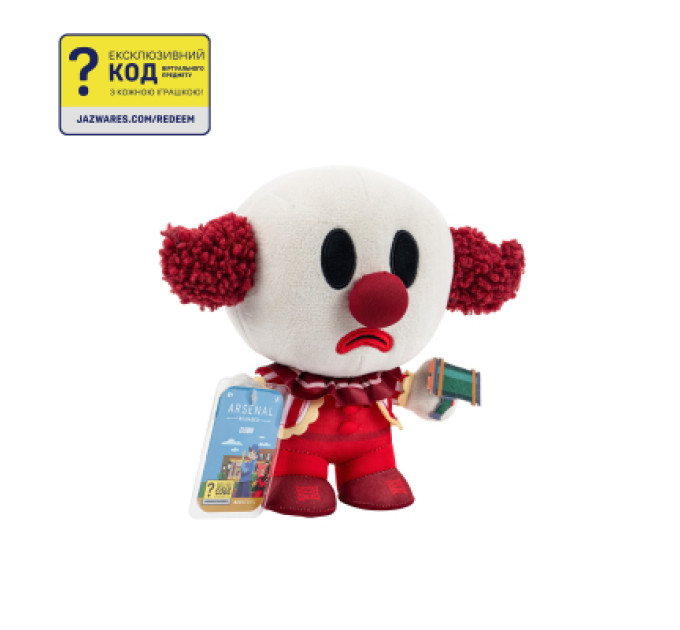 DevSeries М'яка іграшка DevSeries Collector Plush Arsenal Reloaded Clown, 20см (CRS0100)