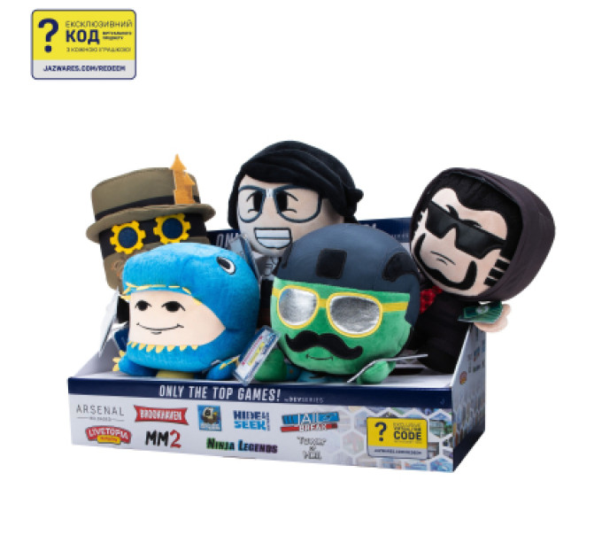 DevSeries М'яка іграшка DevSeries Collector Plush Arsenal Blue Rex (CRS0012)