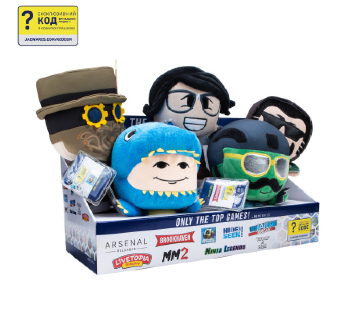DevSeries М'яка іграшка DevSeries Collector Plush Arsenal Blue Rex (CRS0012)