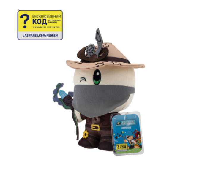DevSeries М'яка іграшка DevSeries Collector Plush Build A Boat For Treasure Worthy0ne, 20см (CRS0013)