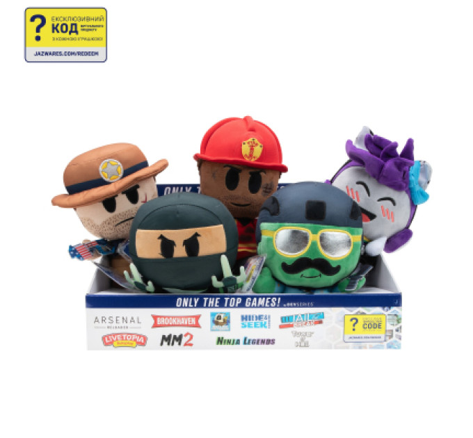 DevSeries М'яка іграшка DevSeries Collector Plush Livetopia Firefighter (CRS0014)