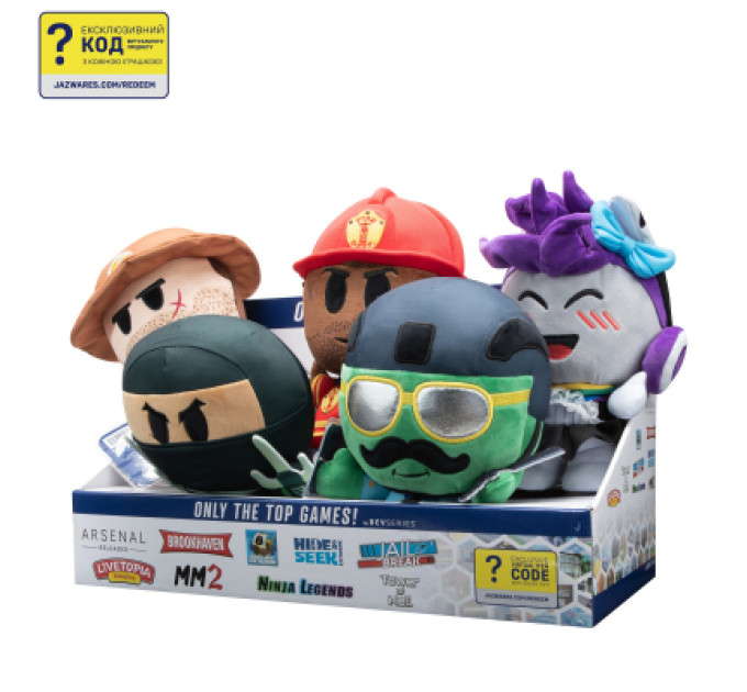 DevSeries М'яка іграшка DevSeries Collector Plush Ninja Legends Green Ninja (CRS0016)