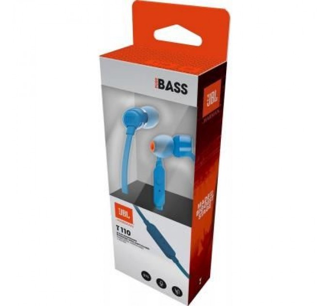 JBL Навушники JBL T110 Blue (JBLT110BLU)