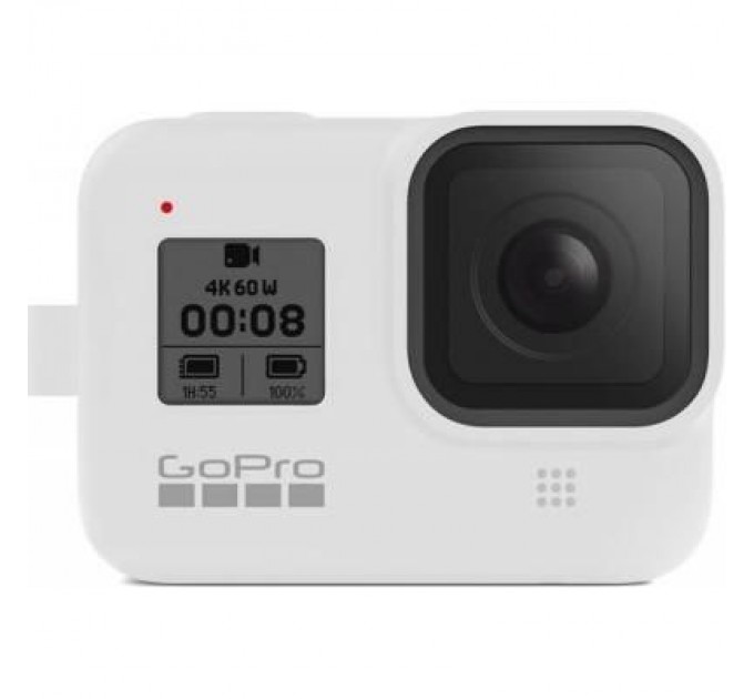 Аксесуар до екшн-камер GoPro Sleeve&Lanyard White для HERO8 (AJSST-002)