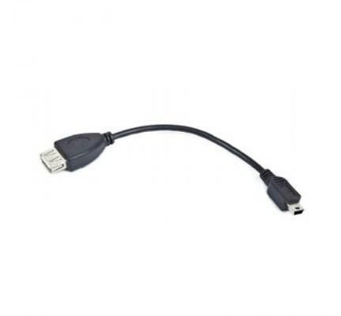 Дата кабель OTG USB 2.0 AF to Mini 5P 0.15m Cablexpert (A-OTG-AFBM-002)